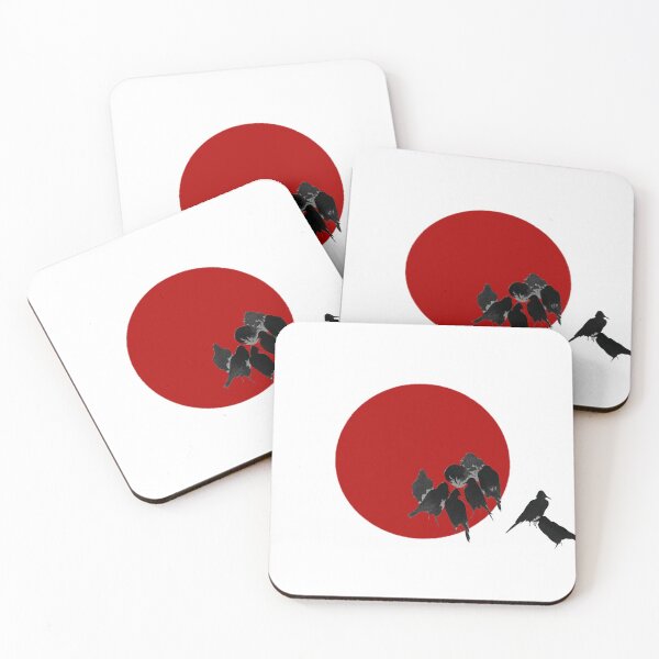 Item preview, Japanese Flag - Crows designed and sold by weavernap.