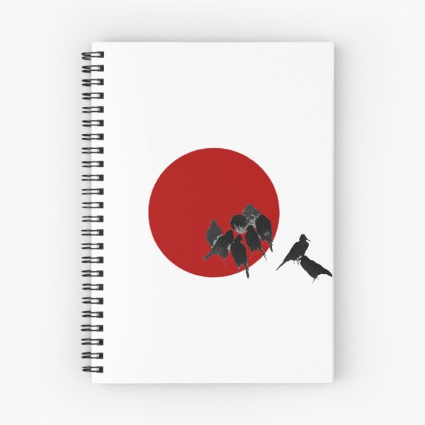Item preview, Japanese Flag - Crows designed and sold by weavernap.