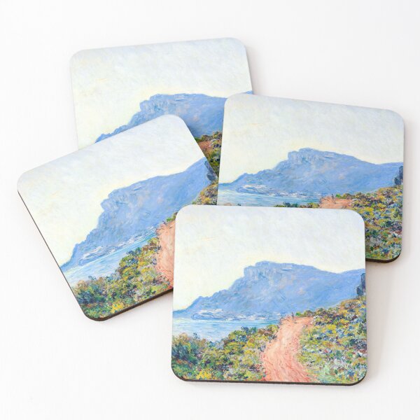 Item preview, La Corniche near Monaco - Claude Monet 1884  designed and sold by Kyle Hamar.