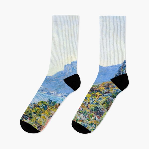 Item preview, La Corniche near Monaco - Claude Monet 1884  designed and sold by Kyle Hamar.