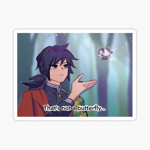 Giyu Tomioka meme Sticker