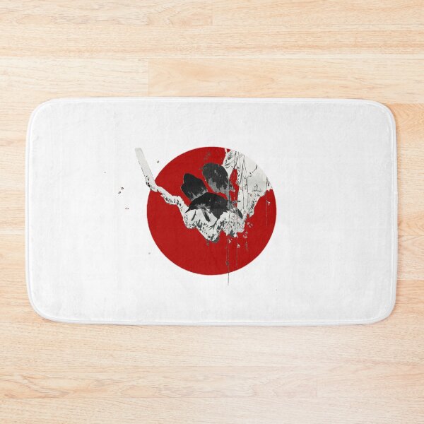 Item preview, Japanese Flag - Crows on a Branch designed and sold by weavernap.