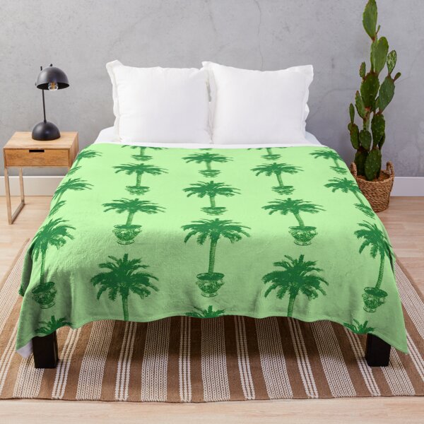 Item preview, Potted Palm Tree, emerald and light green designed and sold by Marymarice.