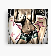 Bonnet & Boobs Canvas Print