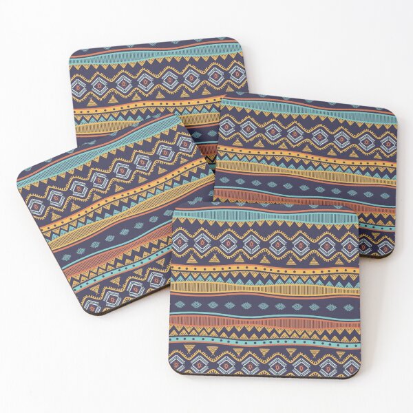 Item preview, CoolGender Neutral Abstract - ethnic geometric designed and sold by pugmom4.
