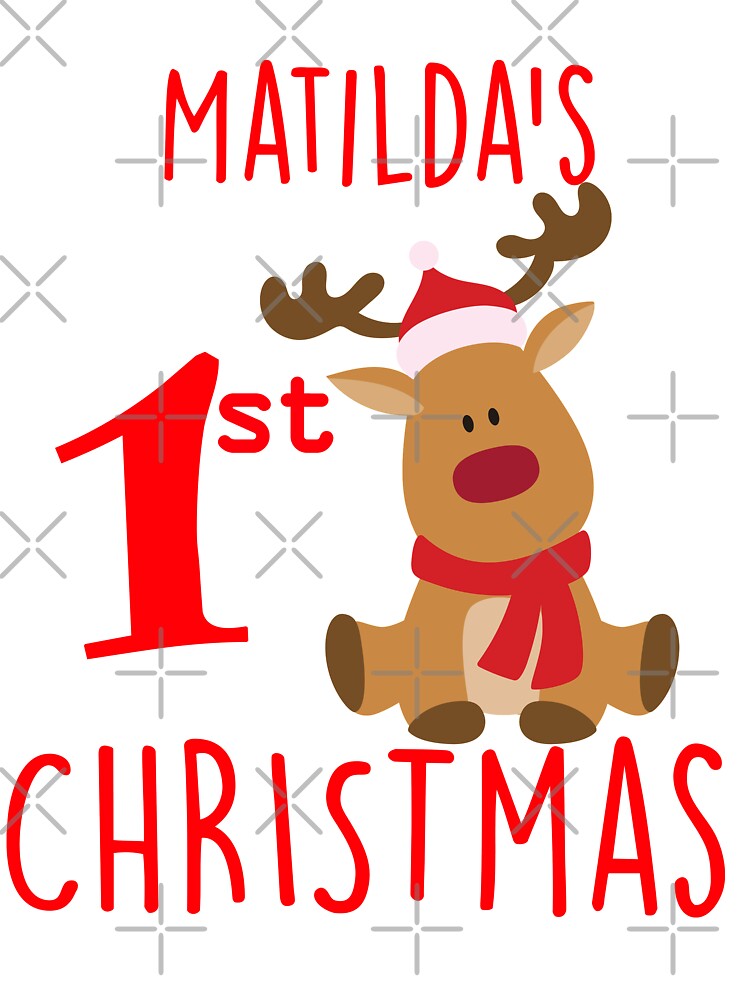 Discover Matilda First Christmas  Baby One-Pieces