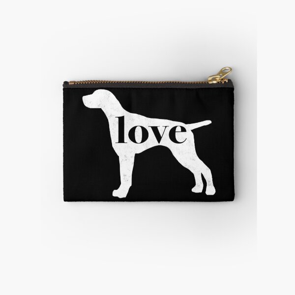 Item preview, German Shorthaired Pointer Dog Love - A Minimalist Distressed Vintage Style Design for Dog Lovers designed and sold by traciwithani.