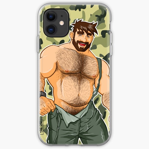 ADAM LIKES DUNGAREES - CAMOUFLAGE iPhone Soft Case