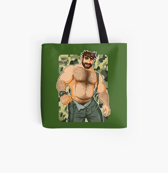 ADAM LIKES DUNGAREES - CAMOUFLAGE All Over Print Tote Bag