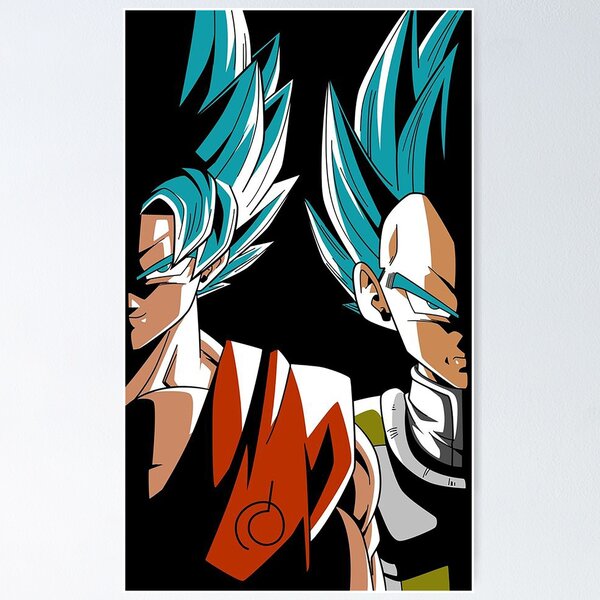 Wall Mural Goku and Vegeta, Dragon Ball Z Photo Wallpaper