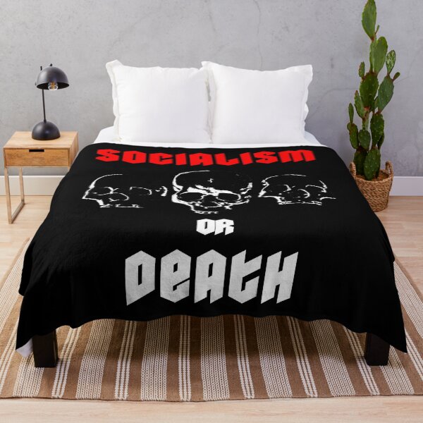 Item preview, Socialism or Death designed and sold by MandWthings.