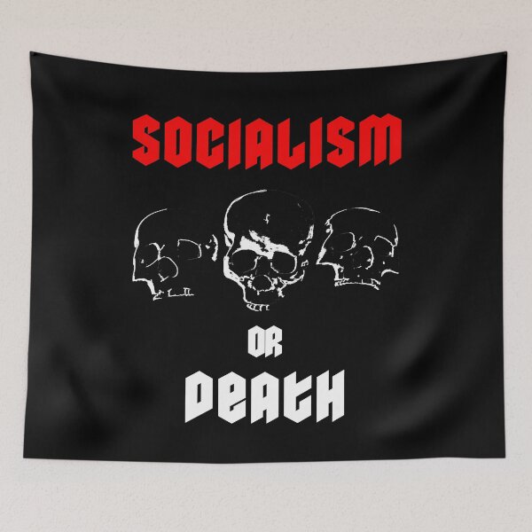 Item preview, Socialism or Death designed and sold by MandWthings.