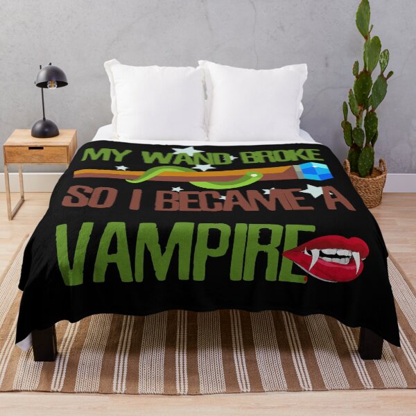 Item preview, My wand broke so I became a vampire designed and sold by Kam-designs.
