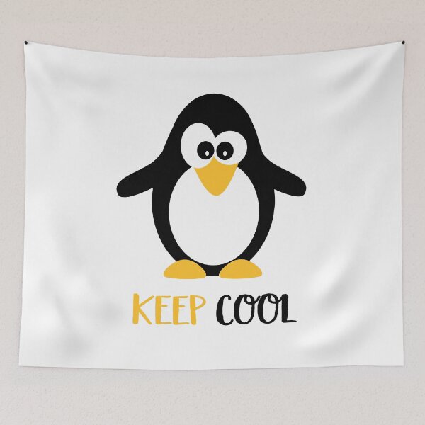 Item preview, keep cool penguin designed and sold by Vectorqueen.