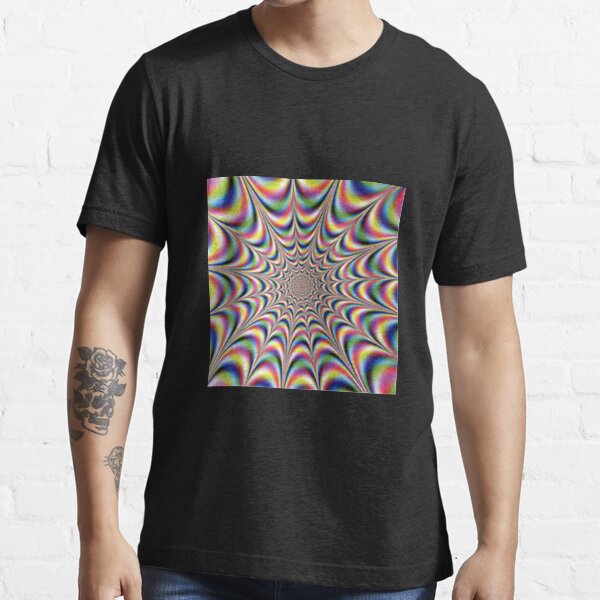 Optical illusion print Essential T-Shirt