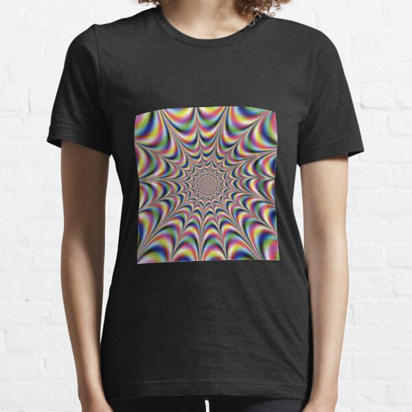 Optical illusion print Essential T-Shirt