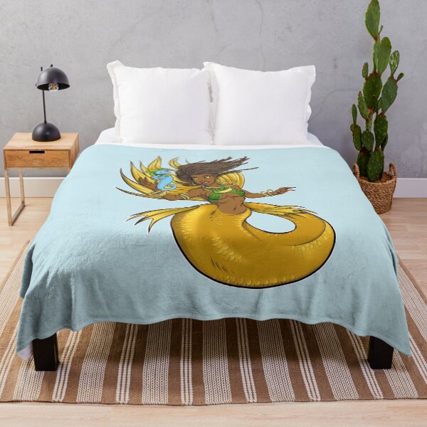Item preview, Island Mermaid Gold designed and sold by cybercat.