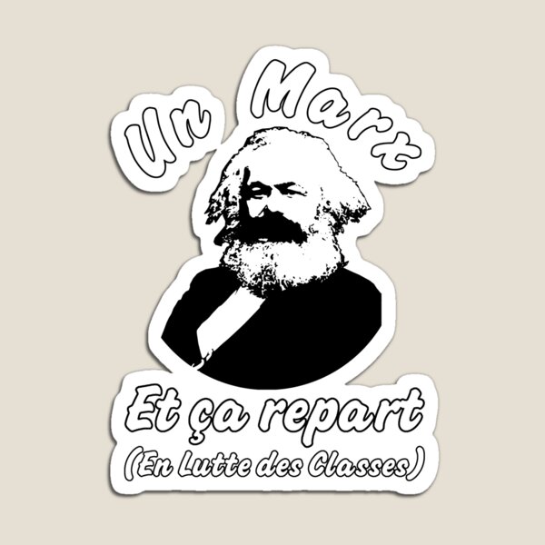 Vista previa del artículo con la obra «¡UN MARX Y ESE REPARTO!», diseñado y vendido por francoisville.