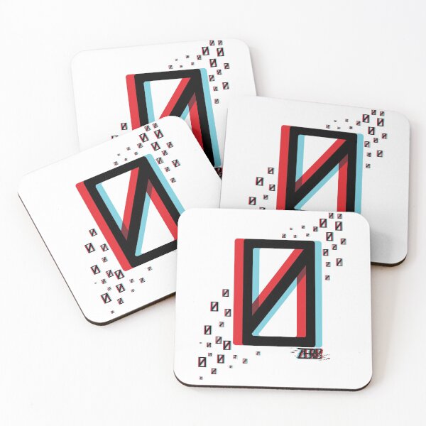 Absolute Zer0 Coasters (Set of 4)