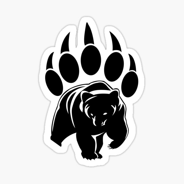 Bear Claw Sticker