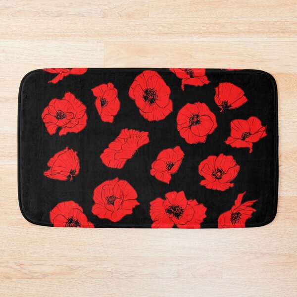 Item preview, Red Poppies: dark variant designed and sold by Danelle Malan.