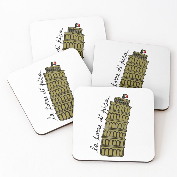 Item preview, la torre di pisa  designed and sold by bubbliciousart.