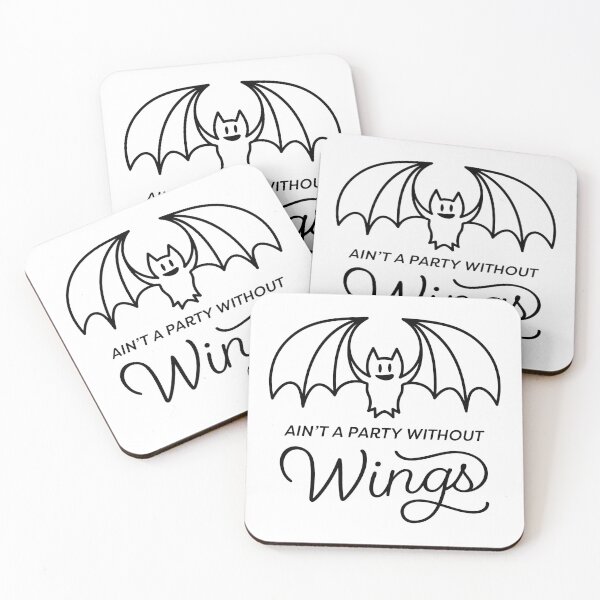 Item preview, Aint A Party Without Wings designed and sold by Andy Mako.