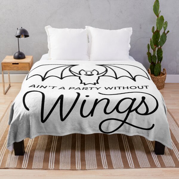 Item preview, Aint A Party Without Wings designed and sold by Andy Mako.