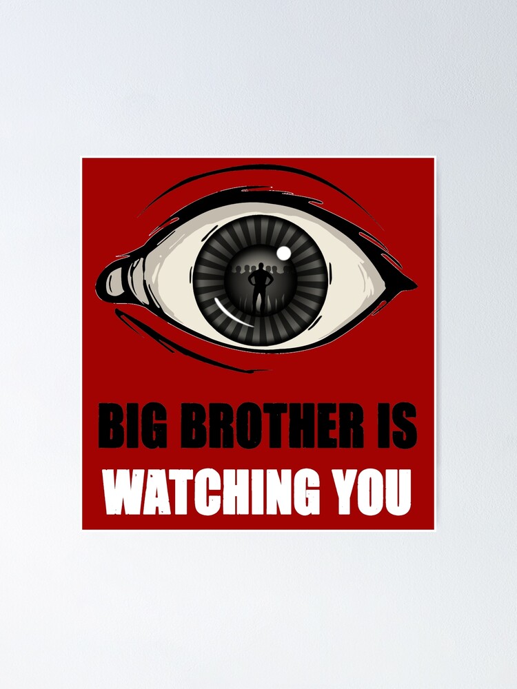 Alternate view of Big Brother Is Watching You Poster
