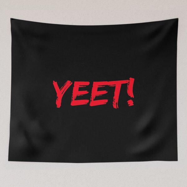 Item preview, Yeet Quote Popular Meme Slogan Saying Funny Slang Yeeted Red designed and sold by CreatedByHeidi.
