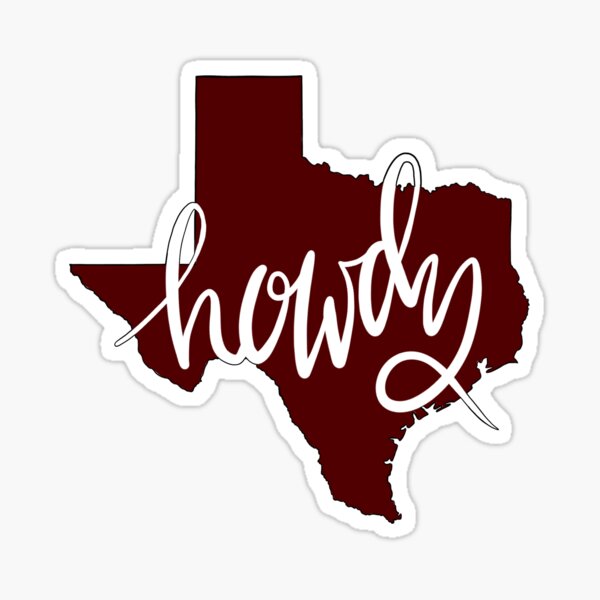 Texas Am Whoop Sticker by Texas A&M University for iOS & Android