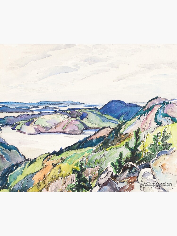 "Franklin Carmichael Lake La Cloche Region" Poster for Sale by