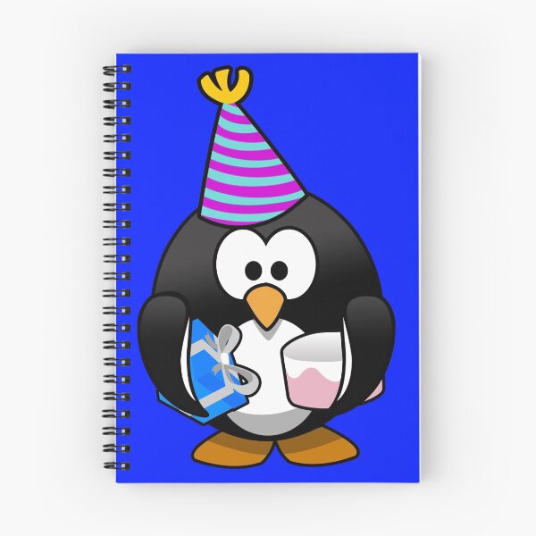 Aperçu de l'œuvre Carte d'anniversaire personnalisée pingouin geek drôle nerd créée et vendue par jekonu.