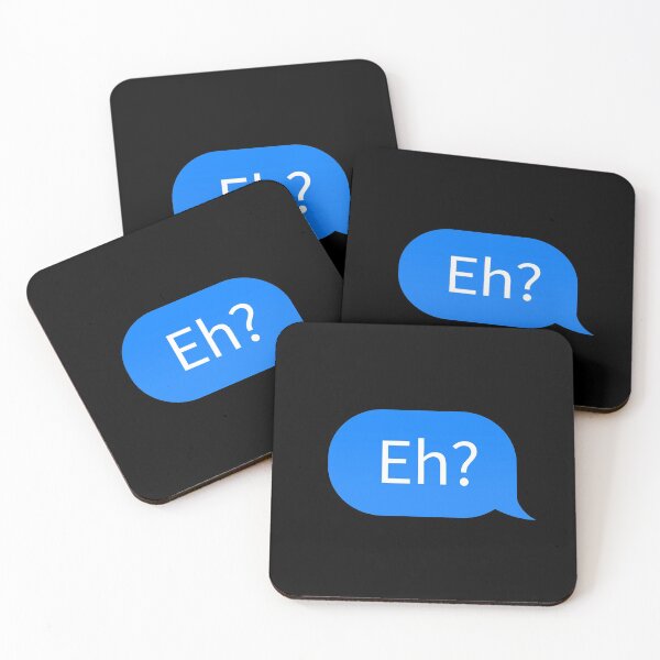 Item preview, Canadian slang chat bubble 'Eh?' designed and sold by plumpjose.