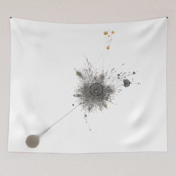 Item preview, Telehack Network Map designed and sold by CasperOrillian.