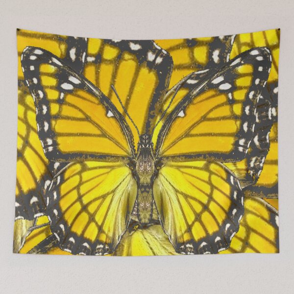 Item preview, YELLOW-GOLDEN MONARCH BUTTERFLIES & WING PATTERNS designed and sold by sharlesart.