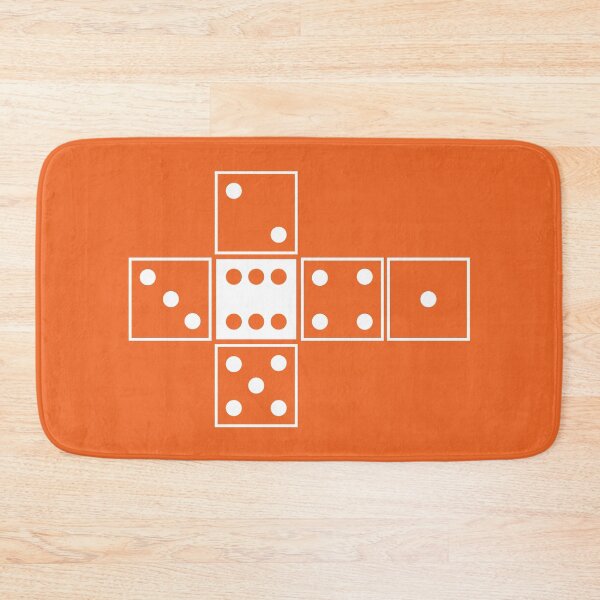 Item preview, Orange Unrolled D6 designed and sold by clarkstpress.