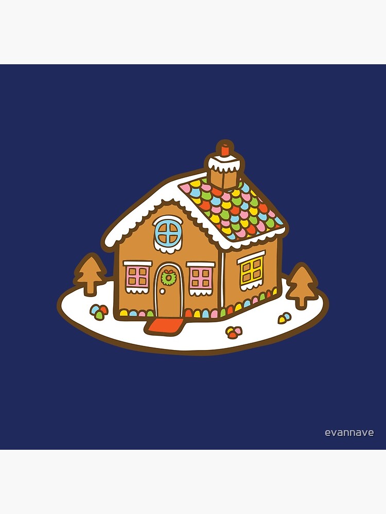 Gingerbread House Pattern - Christmas Eve by evannave