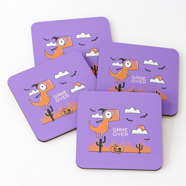 Item preview, Game Over Dinosaur funny halloween  designed and sold by FFelder.