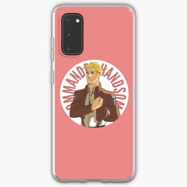 Erwin button - Commander Handsome Samsung Galaxy Soft Case
