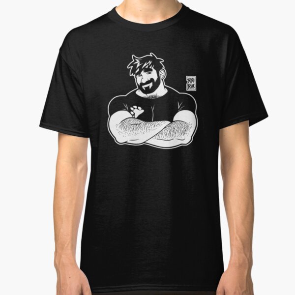 ADAM LIKES CROSSING ARMS - LINEART Classic T-Shirt