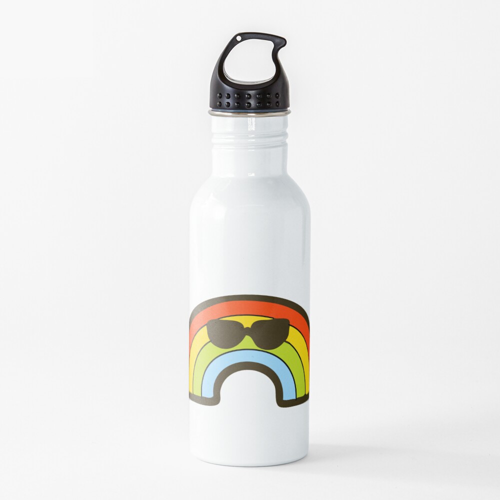 Rainbow Pride Pattern Water Bottle