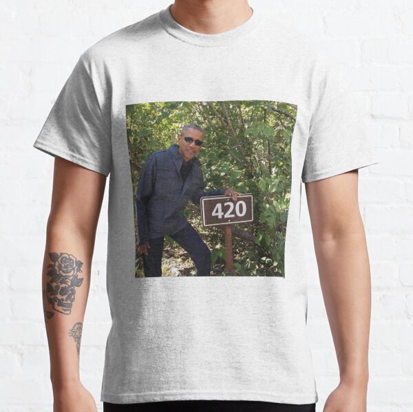 Obama 420 T-shirt classique
