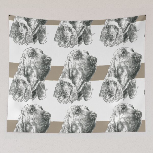 Item preview, Bloodhound Father & Son designed and sold by BarbBarcikKeith.