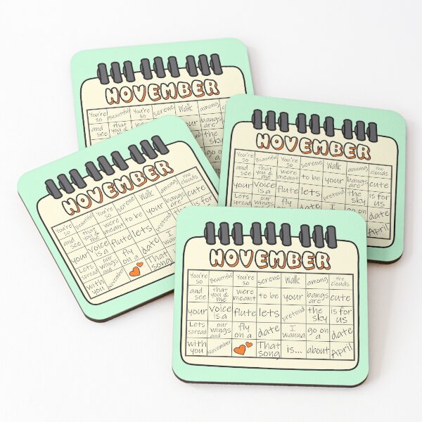 Item preview, November (April's Song) designed and sold by Bruna Esmanhotto.