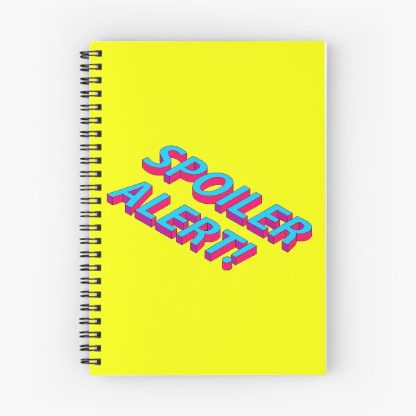 Item preview, SPOILER ALERT! Graphic Design designed and sold by Lumos19 Studio.