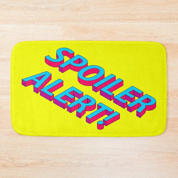 Item preview, SPOILER ALERT! Graphic Design designed and sold by Lumos19 Studio.