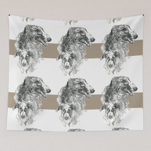 Item preview, Borzoi Father & Son designed and sold by BarbBarcikKeith.