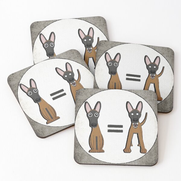 Do Not Pet Coasters (Set of 4)