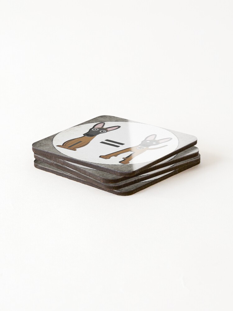 Alternate view of Do Not Pet Coasters (Set of 4)